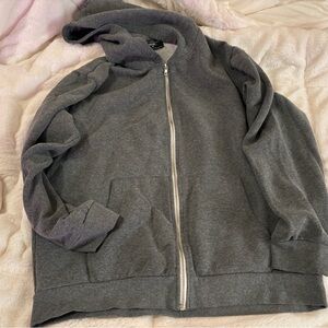 forever 21 gray hoodie